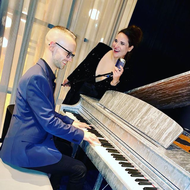 Jazz piano NYC, Matt Dorland pianist NYC at Silver Lining Lounge